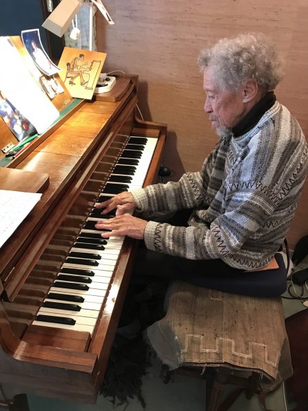 Bobby Few at the piano